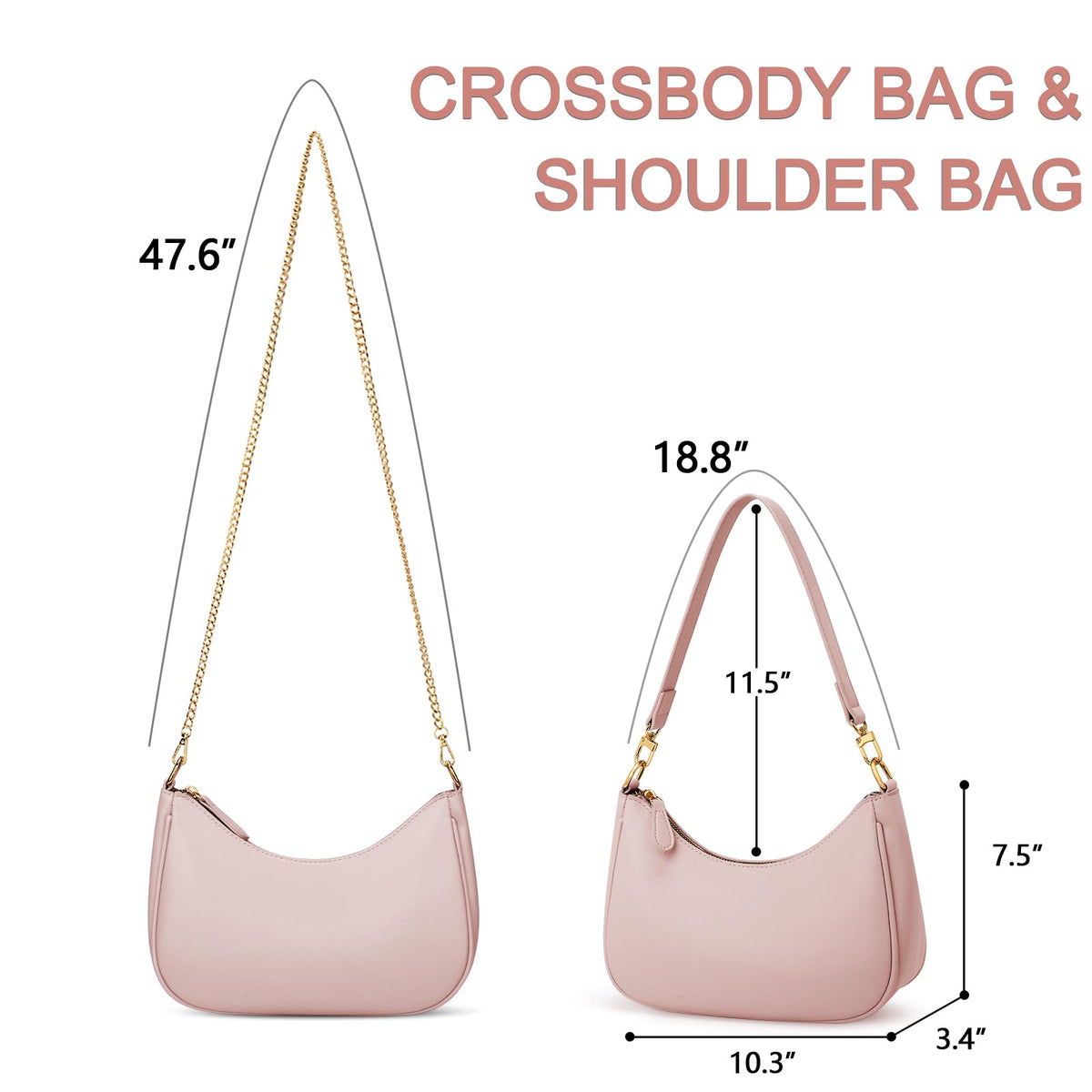 KKXIU Retro Hobo Shoulder Bag