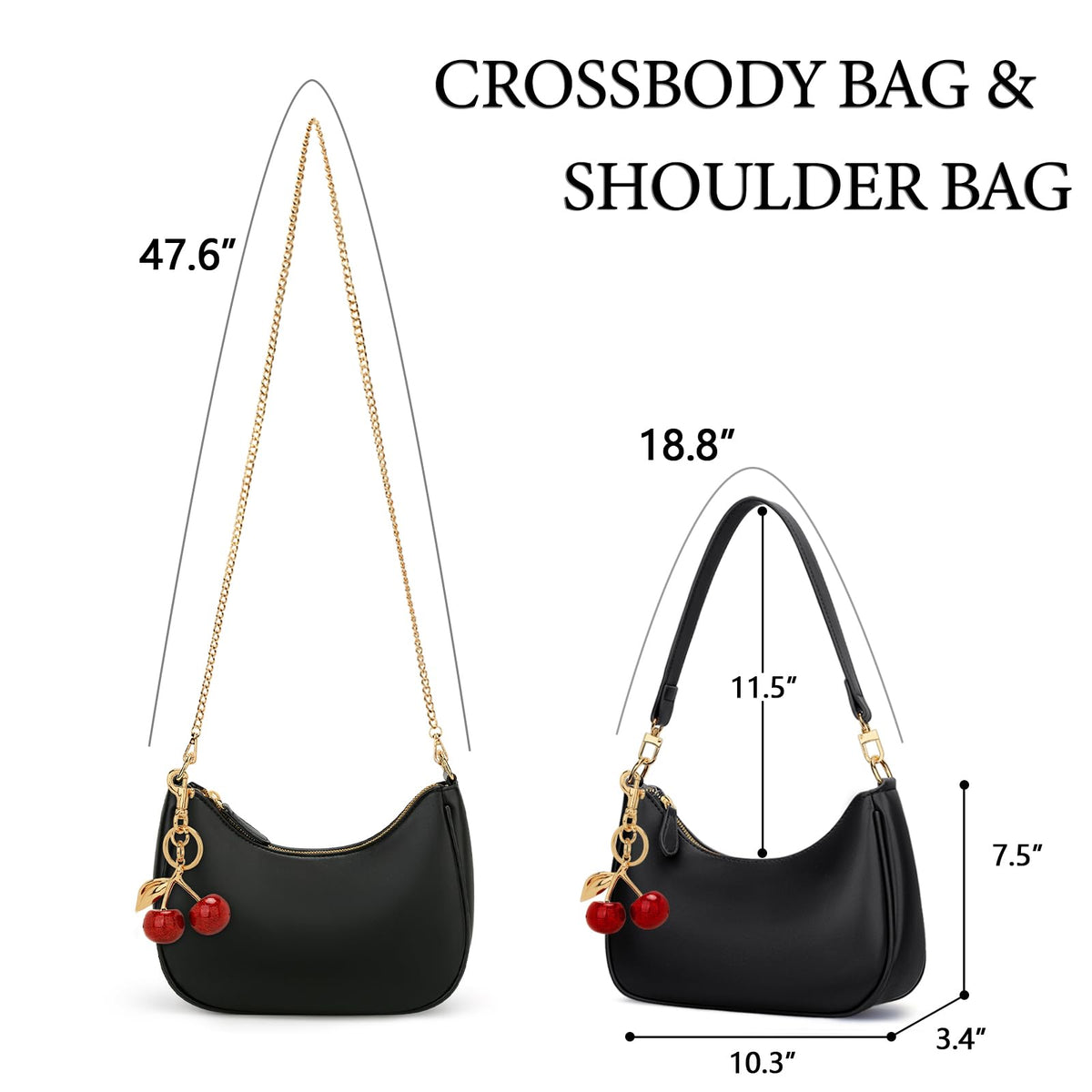 KKXIU Retro Hobo Shoulder Bag