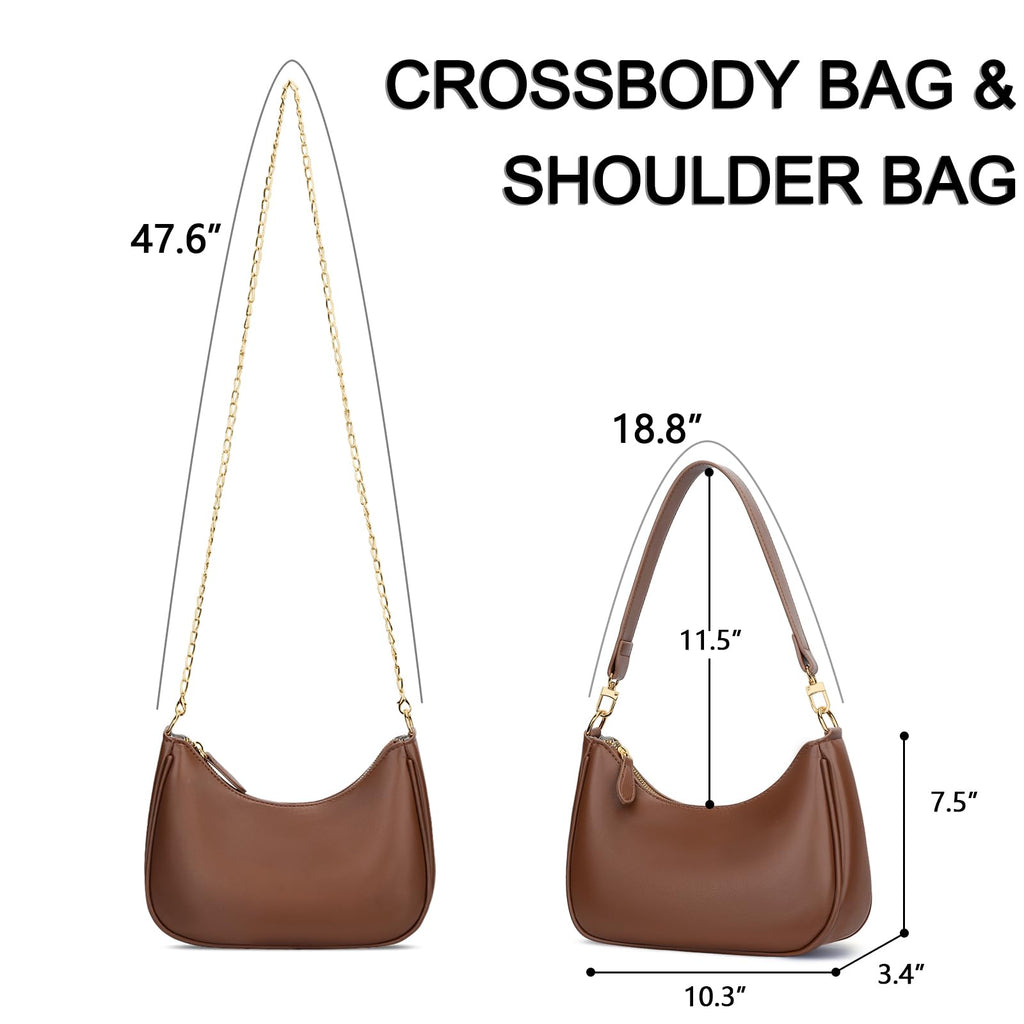 KKXIU Retro Hobo Shoulder Bag