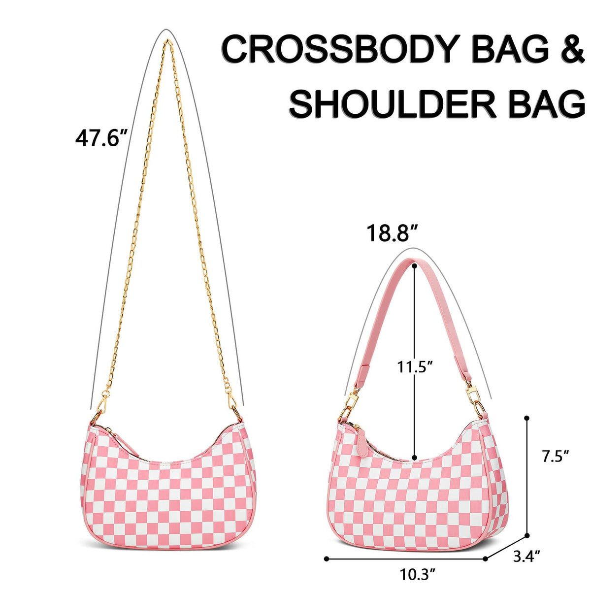 KKXIU Retro Hobo Shoulder Bag