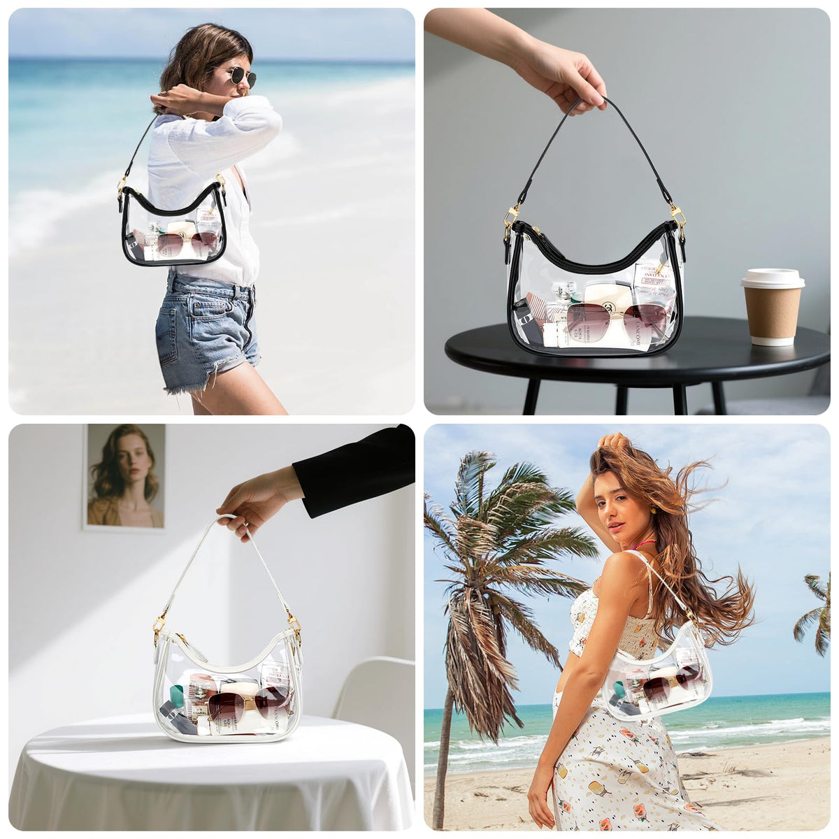 KKXIU Retro Hobo Shoulder Bag
