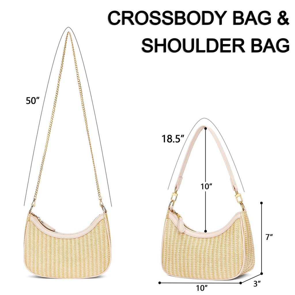 KKXIU Retro Hobo Shoulder Bag