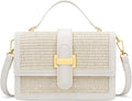 KKXIU Leather Crossbody Shoulder Clutch