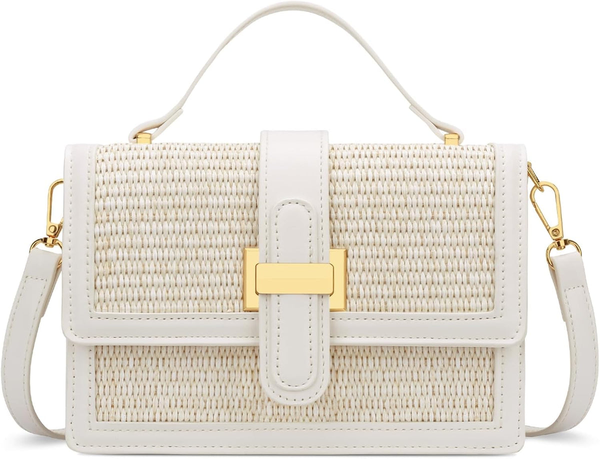 KKXIU Leather Crossbody Shoulder Clutch