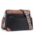 RFID Leather Travel Crossbody Bag